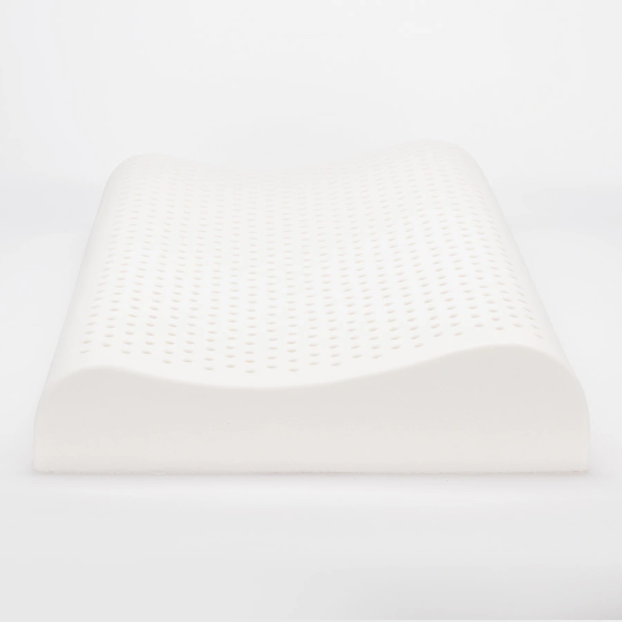100% bantal ergonomik lateks organik semula jadi